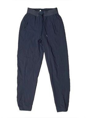 Lululemon Training Jogger Size: 2 Color: Blue Stretch Zip Pocket Drawstring